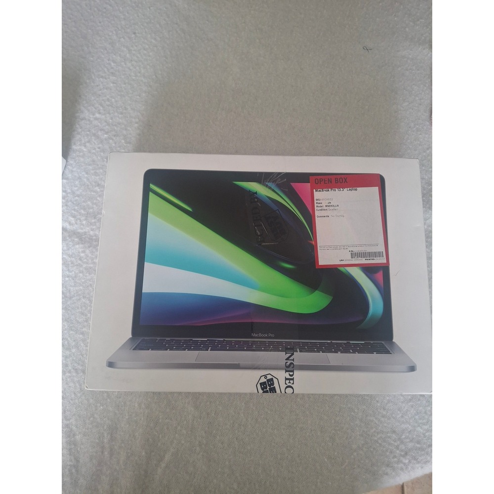 Apple MacBook Pro 13 M2 Empty Box Model MNEH3LL/A Space Gray Packaging Only